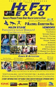Official Hi Fit Expo Event Poster