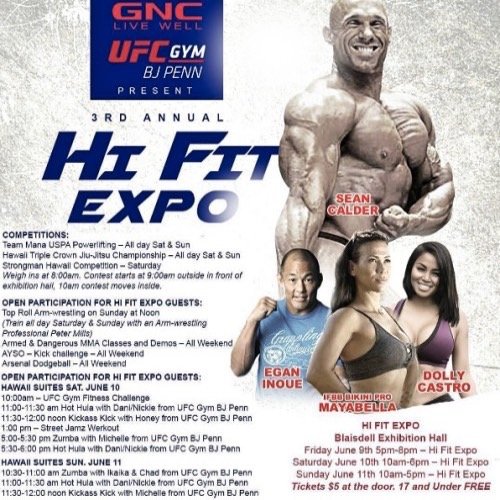 Hi fit expo 3rd Annual Competitions