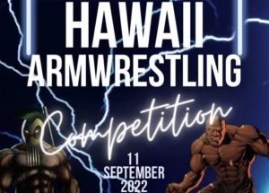 Hawaii Armwrestling September 2020