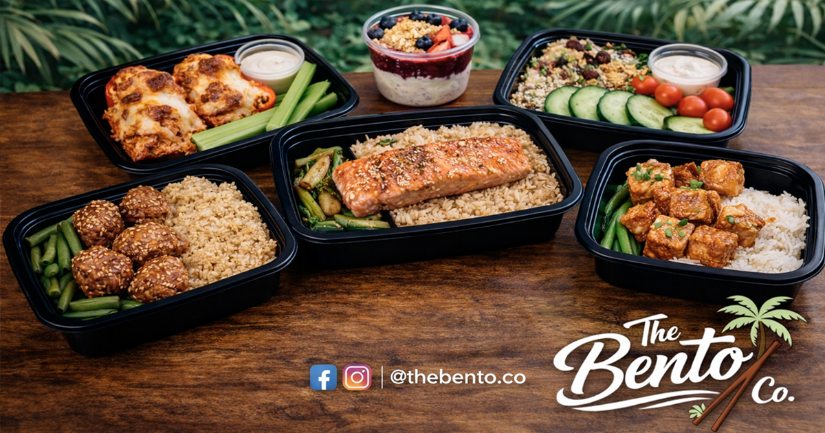 The Bento Co meal prep company The Bento Co meal prep company
